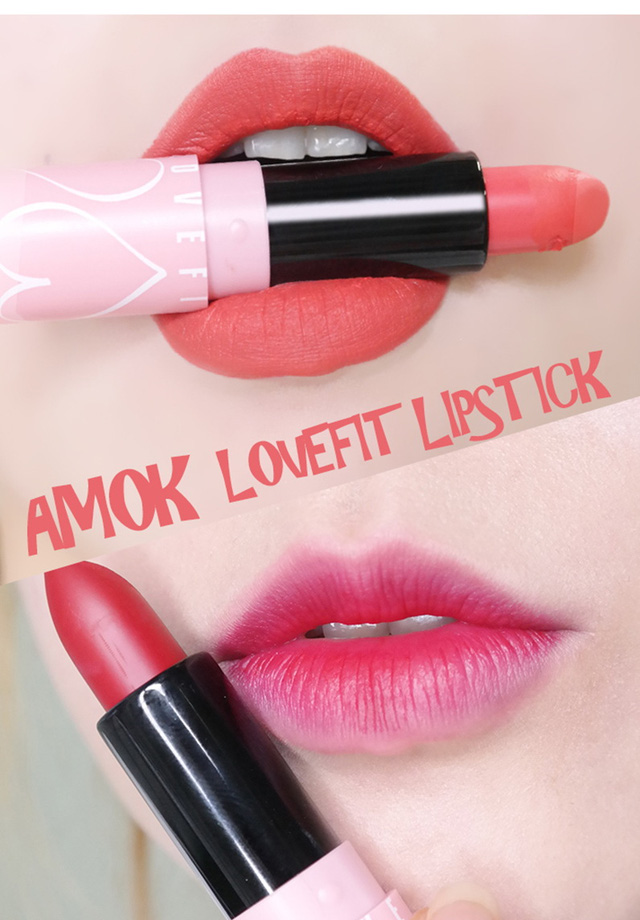 Son Amok Luxury Lovefit - Thỏi son cho hè năng động 