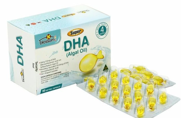 Super DHA Blossom Úc được chiết xuất từ tảo biển Schizochytrium Algae giầu DHA