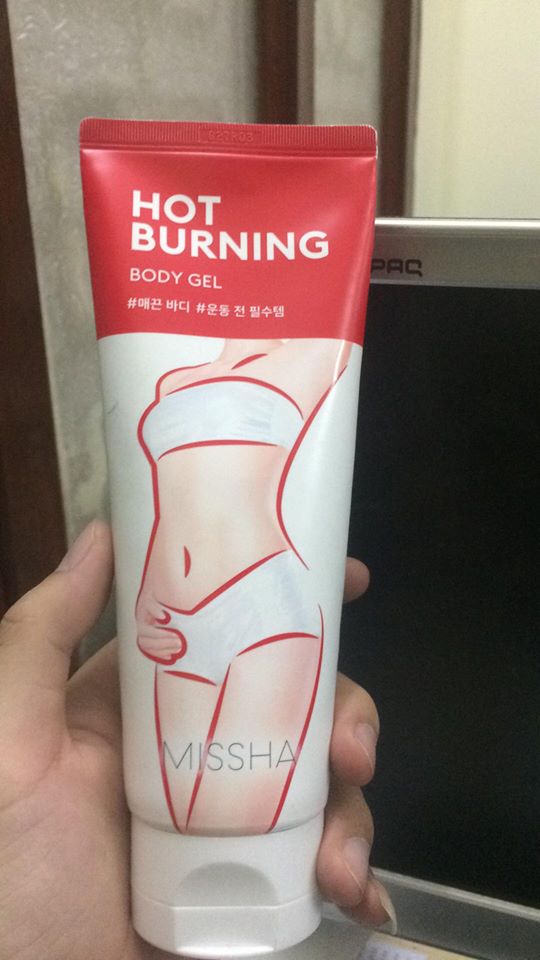 Kem tan mỡ Missha Hot Burning Perfect Body Gel  1