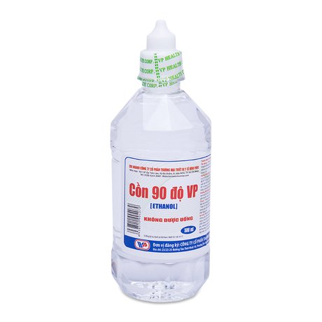 Cồn 90 độ Vĩnh Phúc 500ml- Xuất xứ Việt Nam 1