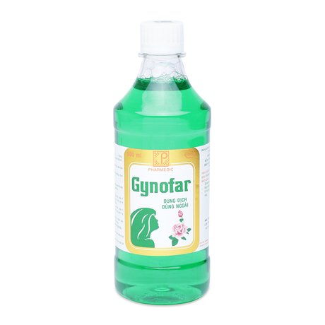 Dung dịch vệ sinh phụ nữ Gynofar dung tích 500ml 1