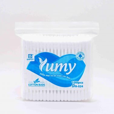 Bông tăm vệ sinh tai cao cấp Yumy người lớn- Gói 100 que 1