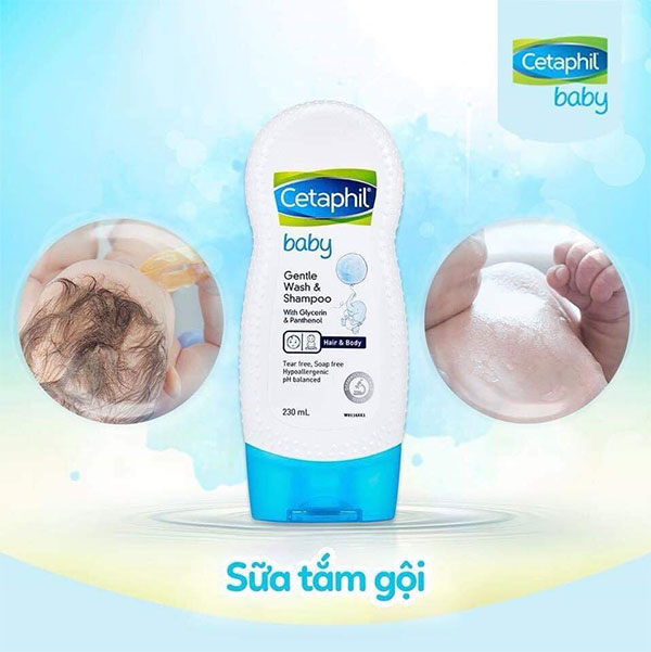 Công dụng của sữa tắm dưỡng ẩm Cetaphil