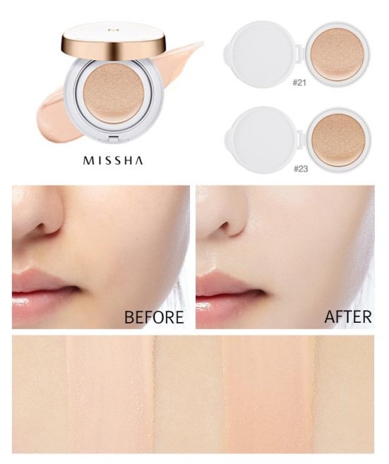 Ưu điểm nổi bật của Phấn nước Missha M Magic Cushion SPF50 PA