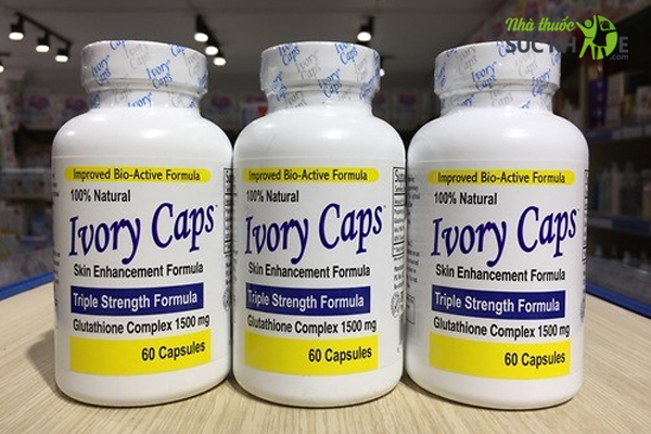 Viên uống Ivory Caps Glutathione