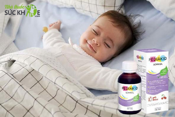 Siro Pediakid Sommeil hỗ trợ trẻ ngủ ngon và sâu giấc