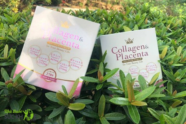 Viên uống Collagen Placenta dưỡng da mịn màng,trắng sáng