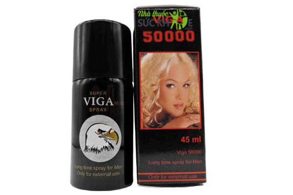 Xịt kéo dài thời gian Super Viga 50000 Spray của Đức