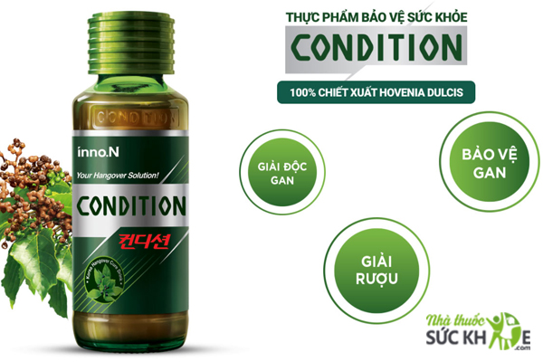 Nước uống hỗ trợ mát gan giải rượu Condition Hàn Quốc