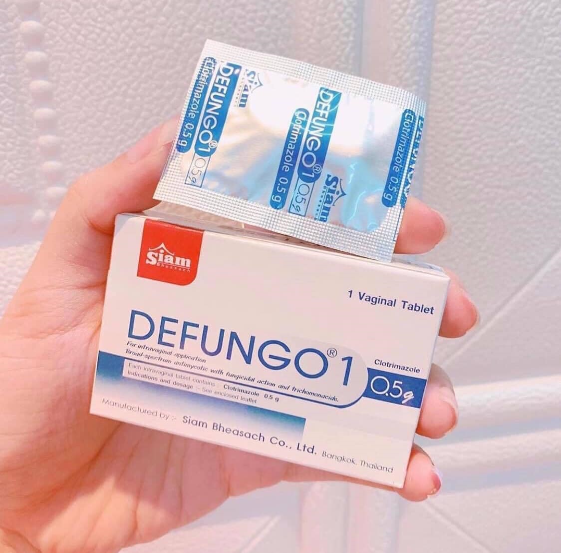 Siam Defungo 1 cải thiện nấm ngứa, khí hư huyết trắng