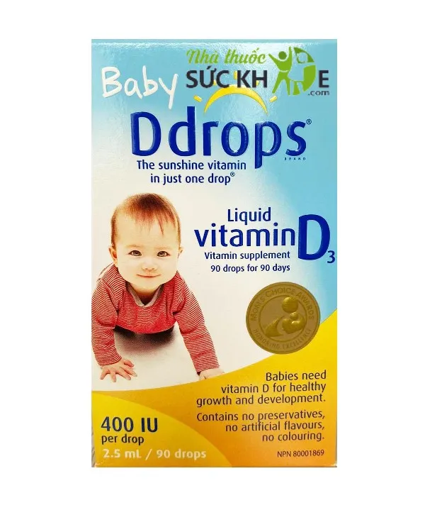 Baby Ddrops Vitamin D3