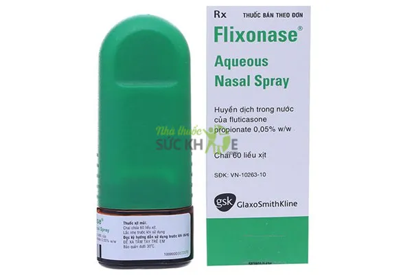 Thuốc xịt viêm mũi dị ứng Flixonase  