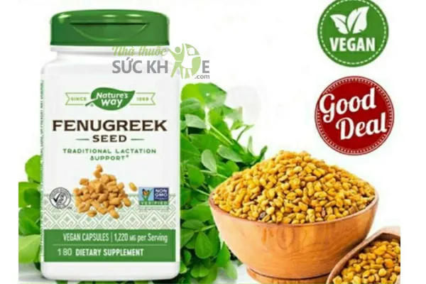 Viên uống lợi sữa Fenugreek Seed