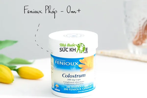 Sữa non Pháp Fenioux Colostrum