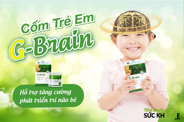 Cốm trí não G-Brain cho bé