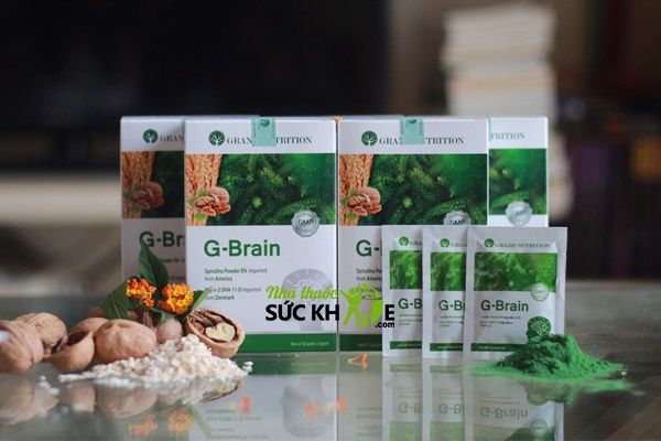 Cốm sữa tảo non G-Brain giúp trẻ thông minh hơn