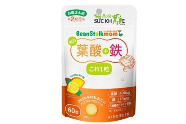 Viên uống bổ sung sắt cho bà bầu Beanstalkmom