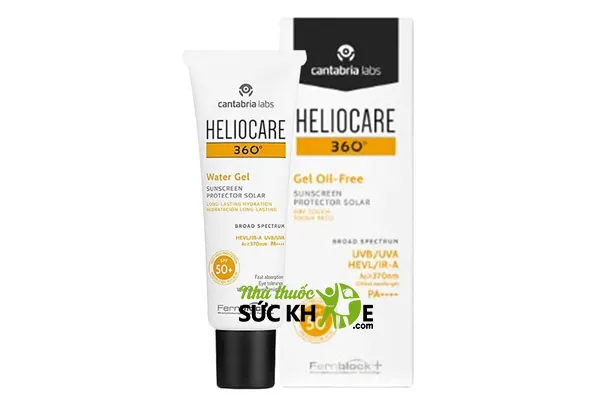 Kem chống nắng cho bầu Heliocare 360 Water Gel SPF 50+