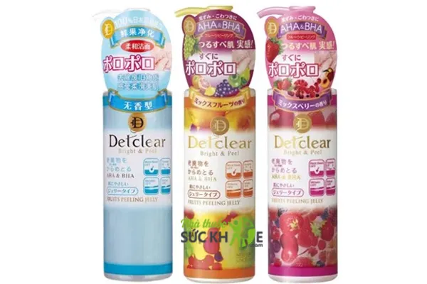 Tẩy tế bào chết Nhật Bản Meishoku Detclear Bright & Peel