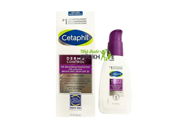 Kem chống nắng dưỡng ẩm Cetaphil Derma Control SPF30