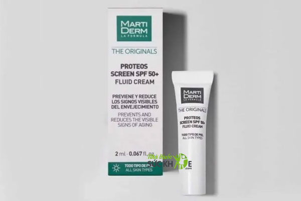 Ưu điểm của kem chống nắng Martiderm Proteos Screen SPF50+