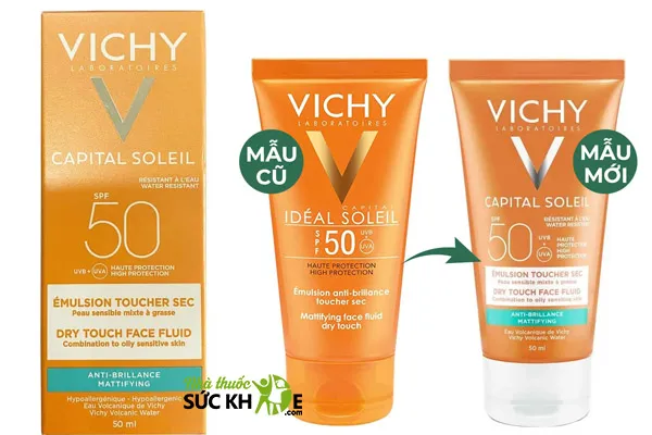 Kem chống nắng Vichy Idéal Soleil Mattifying Face Fluid Dry Touch