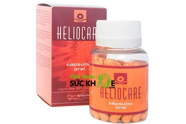 Viên uống chống nắng trắng da Heliocare Capsulas Oral