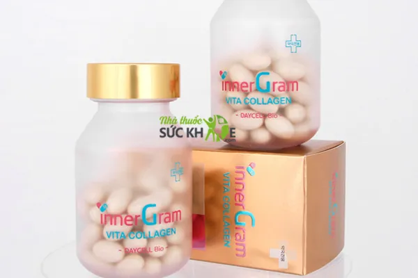 Viên uống trắng da Hàn Quốc Innerb Gram Vita Collagen