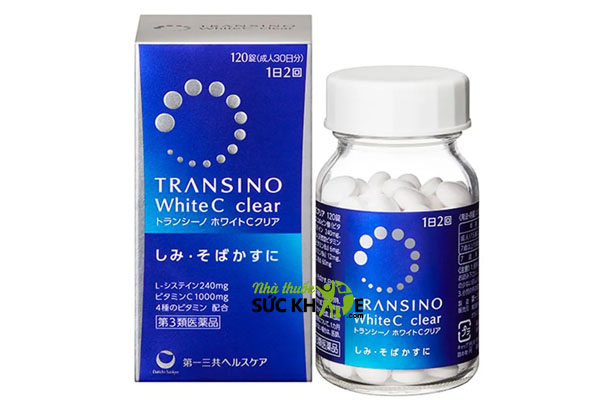 Viên uống trắng da của Nhật Transino White C