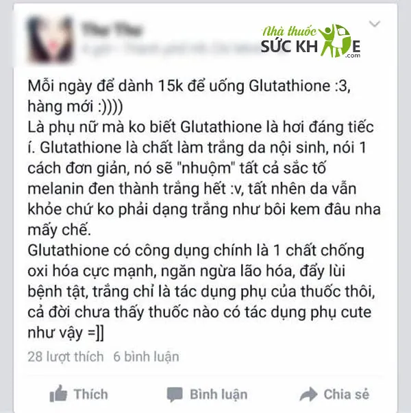 review Viên uống Jarrow Glutathione 500mg