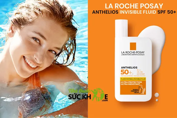 Kem chống nắng La Roche Posay cho da khô Anthelios Invisible Fluid SPF 50+