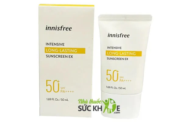 Kem chống nắng chống nước Innisfree Long Lasting For Oily Skin 