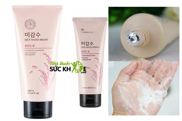 Sữa rửa mặt The Face Shop Rice Water Bright Cleansing Foam