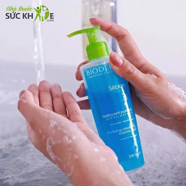 Sữa rửa mặt Bioderma Sebium Foaming Gel