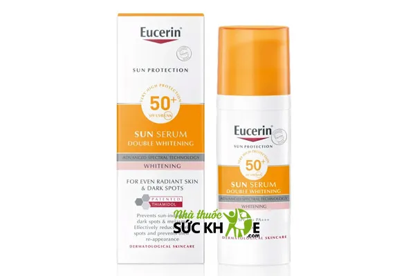 Kem chống nắng cho da mụn tốt nhất Eucerin Sun Serum