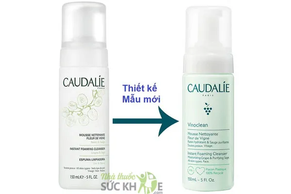 Sữa rửa mặt tạo bọt Caudalie