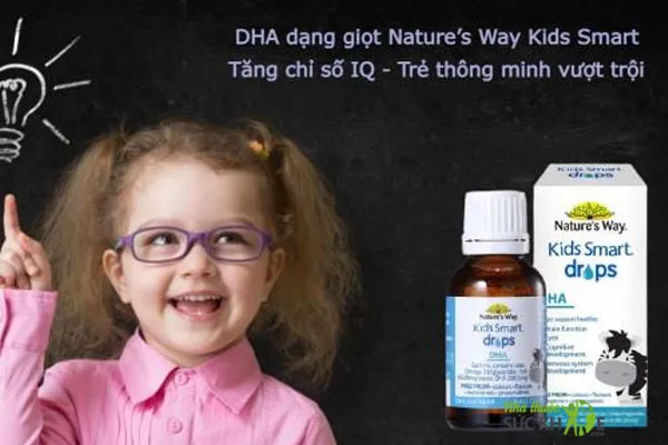 DHA dạng giọt Nature’s Way Kids Smart Drops