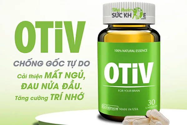 Viên uống bổ não tăng cường trí nhớ cho học sinh Otiv