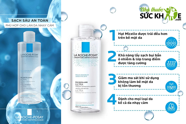 Nước tẩy trang La Roche-Posay Micellar Water