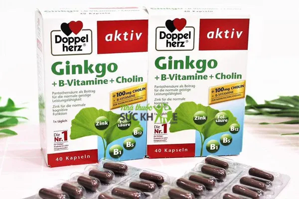 Thuốc bổ não cho người già của Đức Ginkgo Doppelherz Aktiv