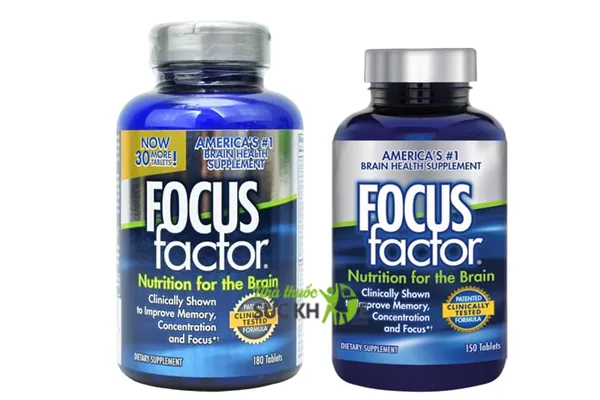 Thuốc bổ não cho người già của Mỹ Focus Factor