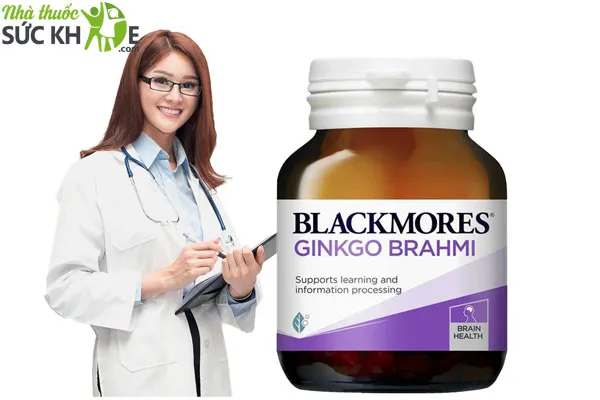 Hoạt huyết dưỡng não Blackmores Ginkgo Brahmi