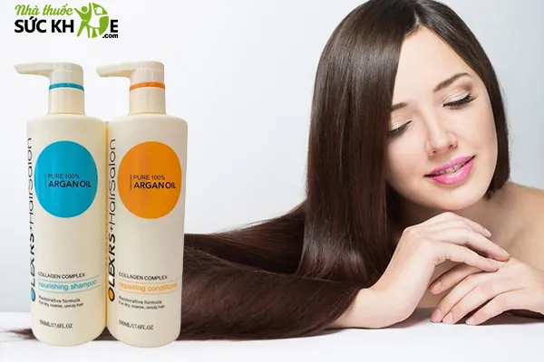 Bộ gội xả Olexrs Hair Salon Argan Oil Collagen Complex