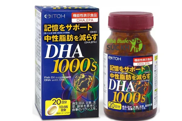 Thuốc bổ não tốt nhất DHA 1000mg ITOH