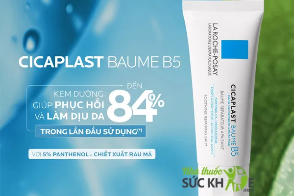 Kem dưỡng ẩm dùng với Retinol La Roche Posay B5