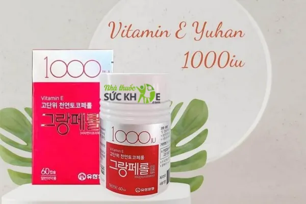 Vitamin E 1000IU Hàn Quốc