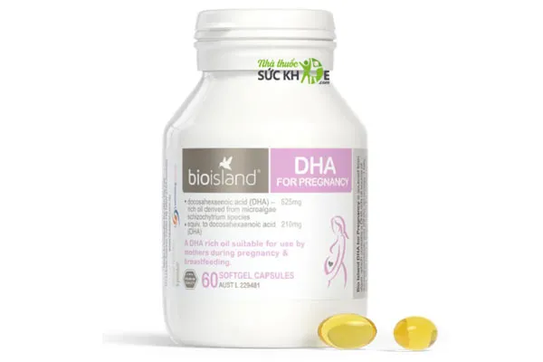 Bio DHA dành cho bà bầu của Úc hộp 60 viên (mẫu cũ)