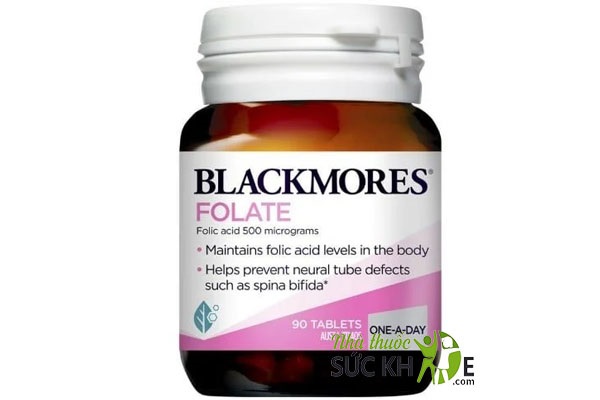 Viên uống Blackmores Folate mẫu mới