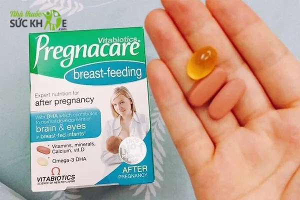 Cách uống viên Pregnacare Breastfeeding