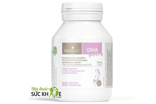 Bio DHA dành cho bà bầu của Úc hộp 60 viên (mẫu mới)